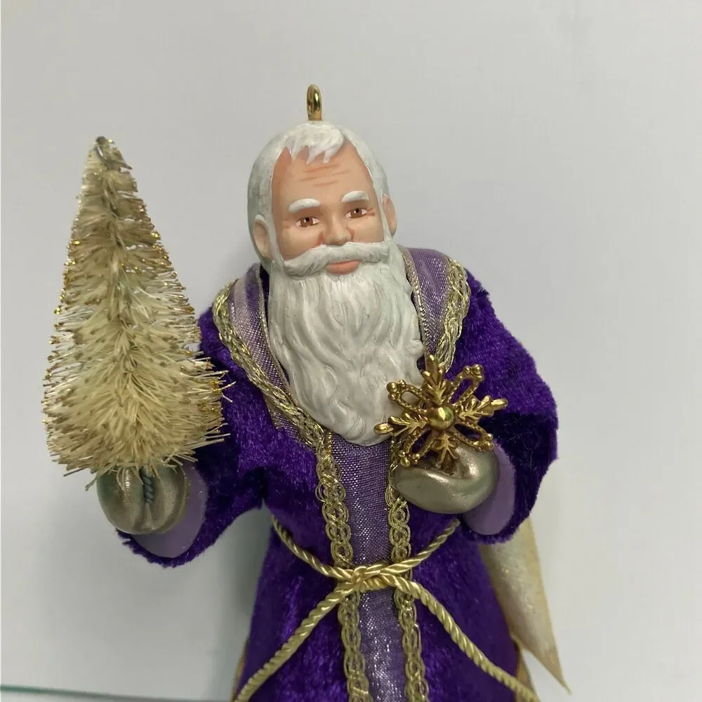 Hallmark FATHER CHRISTMAS 2012 Keepsake Ornament  Santa Purple Special Edition